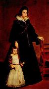 Diego Velazquez Dona Antonia de Ipenarrieta y Galdos y su hijo don Luis painting